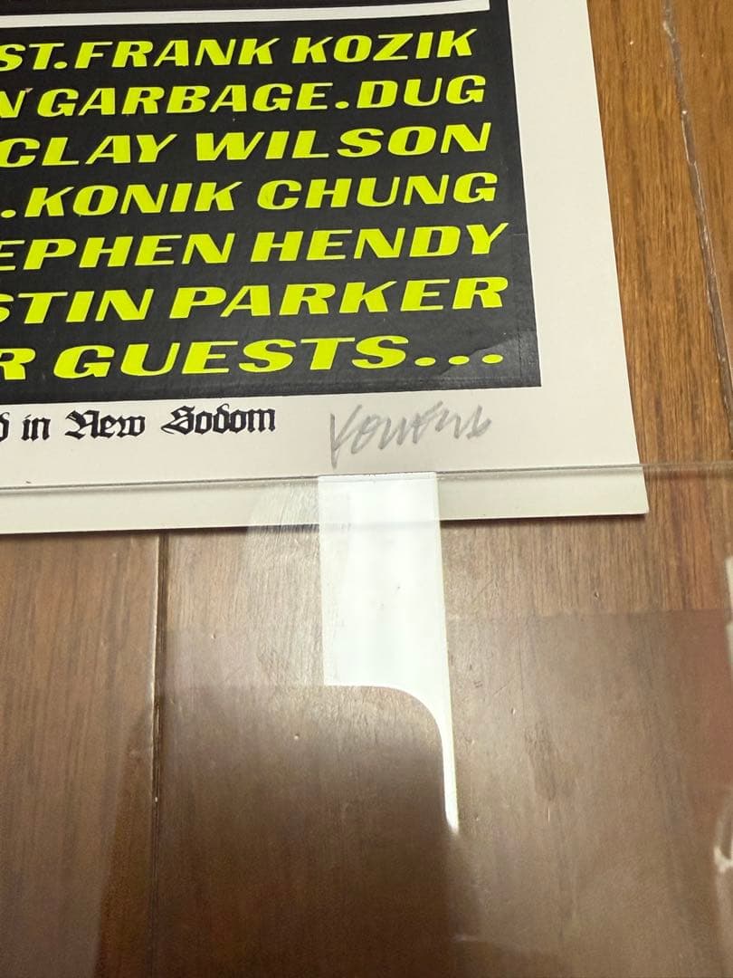 KOZIK 96年 限定198枚シルクスクリーンポスター☆Acme Custom