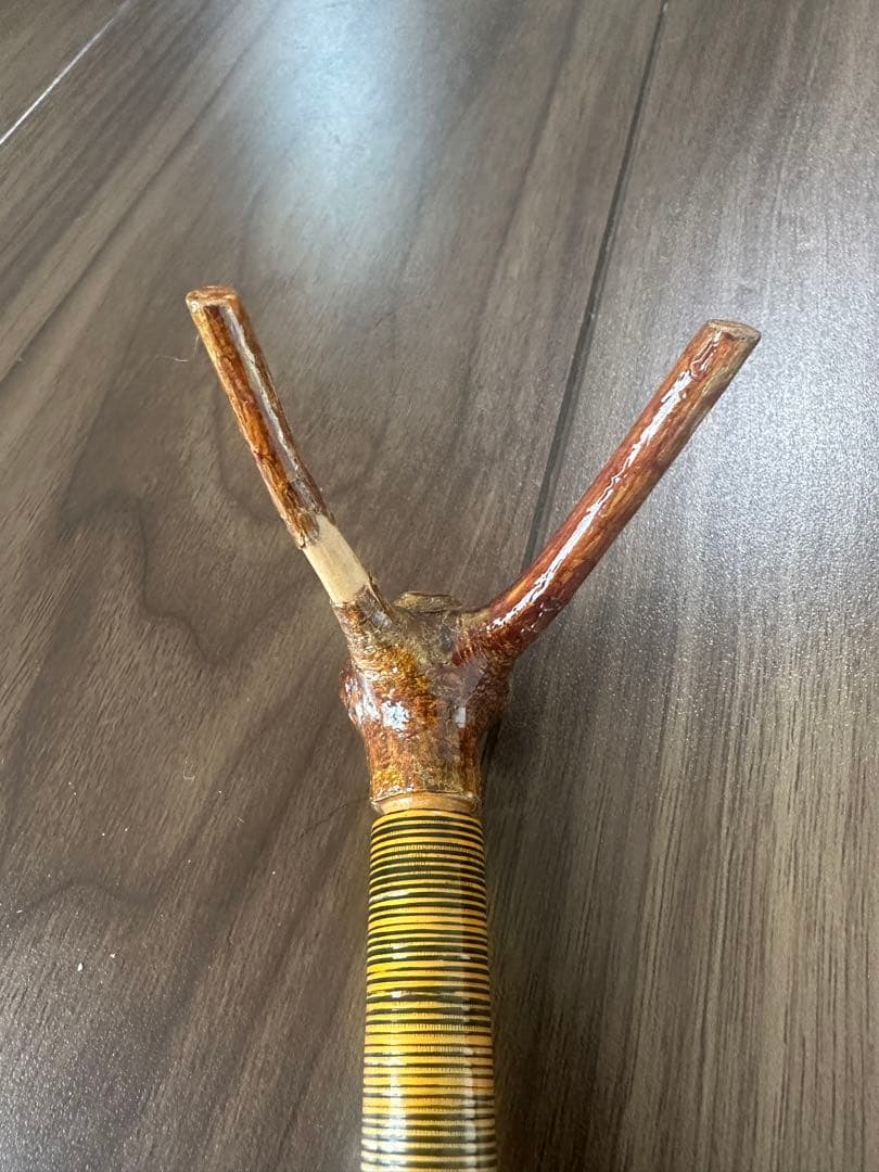 竹製ヘラブナ竿置き　収納ケース付き 雅舟