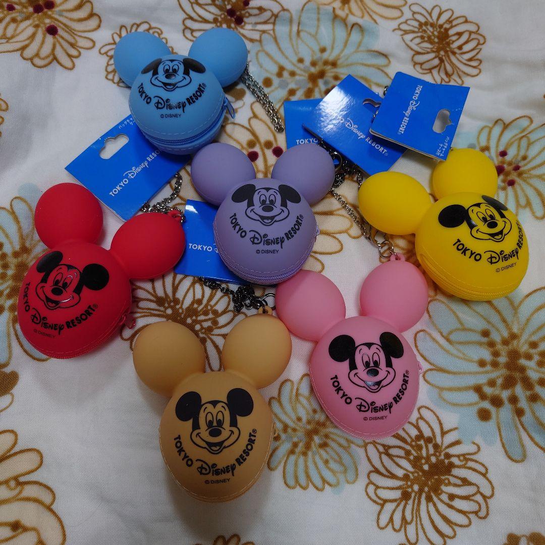 東京ディズニーリゾート バルーン キーホルダー シリコンポーチ