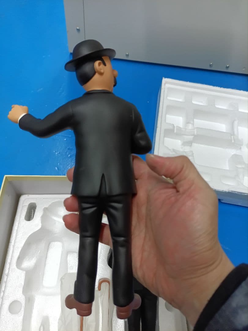 タンタン　デュポンとデュポン　レジン　空想の美術館コレクション　タンタンの冒険