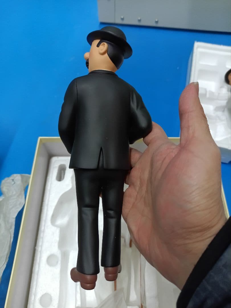 タンタン　デュポンとデュポン　レジン　空想の美術館コレクション　タンタンの冒険