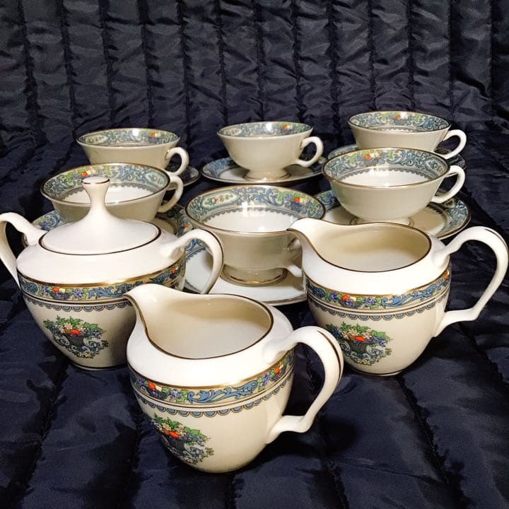 レノックス　オータム　ティーカップ　6客セット　アンティーク　ビンテージ