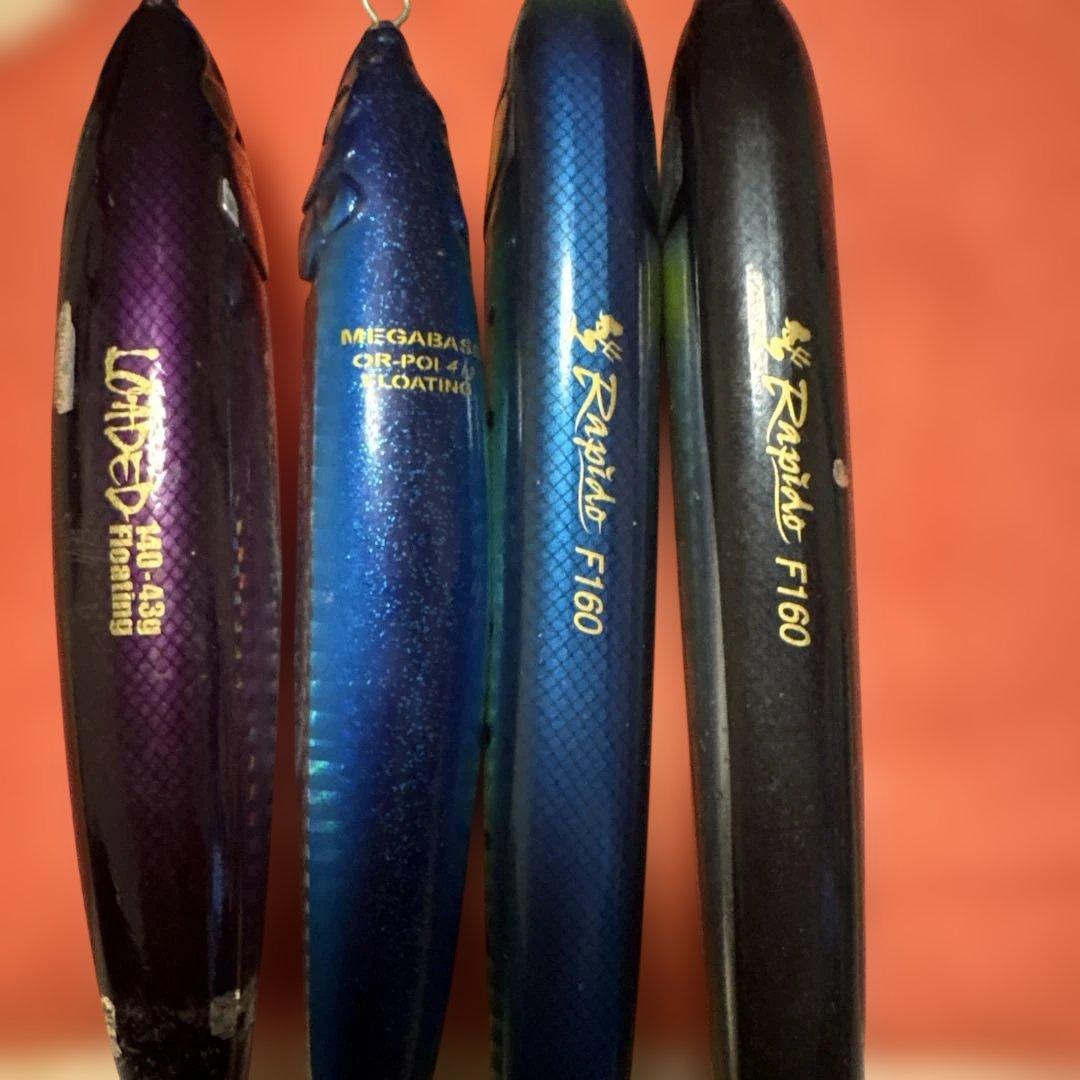 ルアー　マリア　ラピード　ローデッド等　4本セット