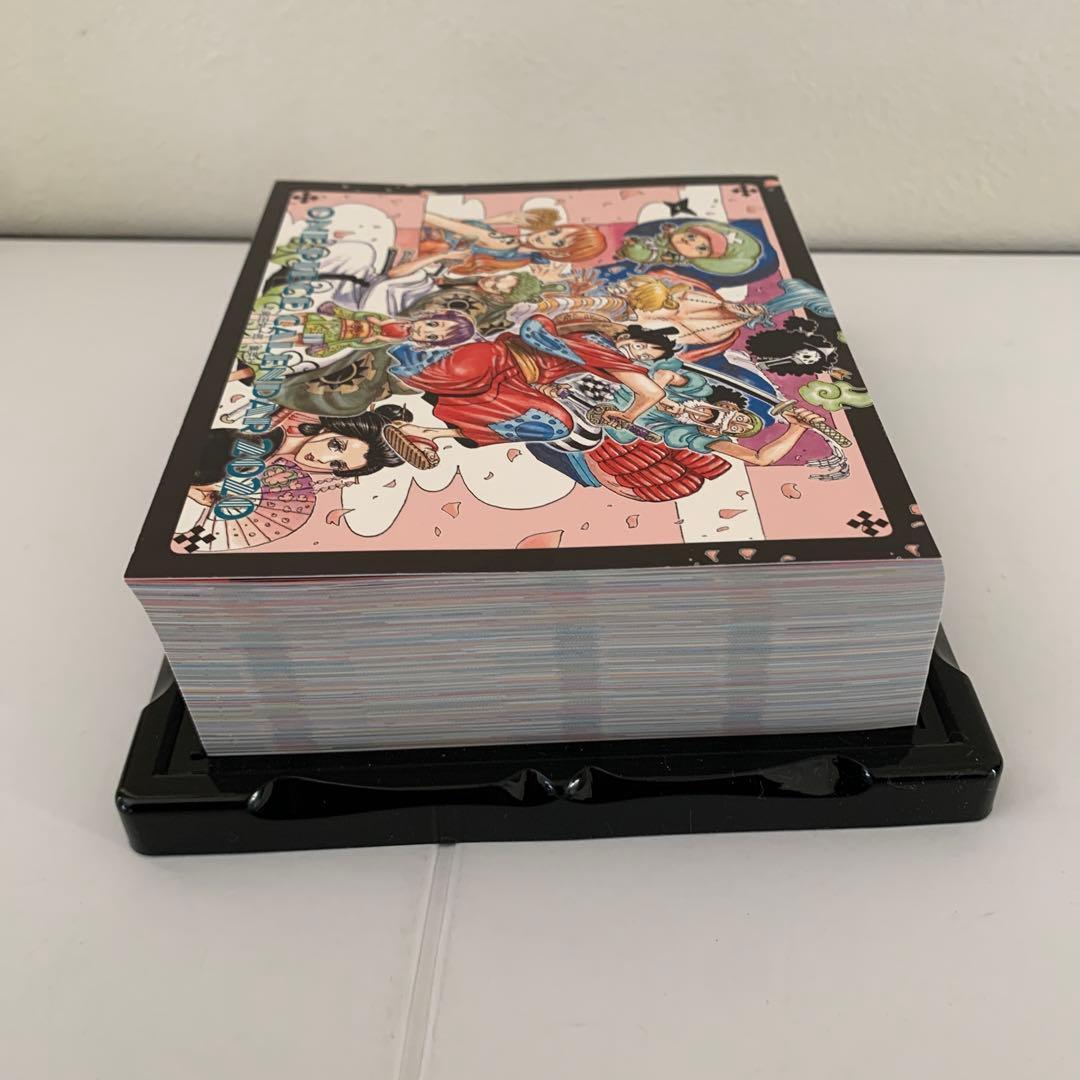 コミックカレンダー2020「ONE PIECE」特製缶入り日めくりカレンダー
