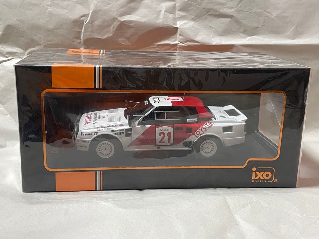 ixo 1/24 セリカ 1985 サファリ ラリーカー カンクネン ♯21