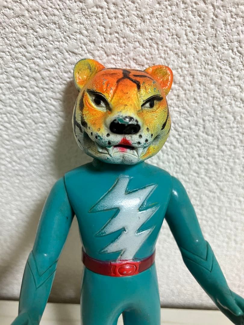 ブルマァク　鉄人タイガーセブン　ソフビ人形 昭和レトロ　当時物