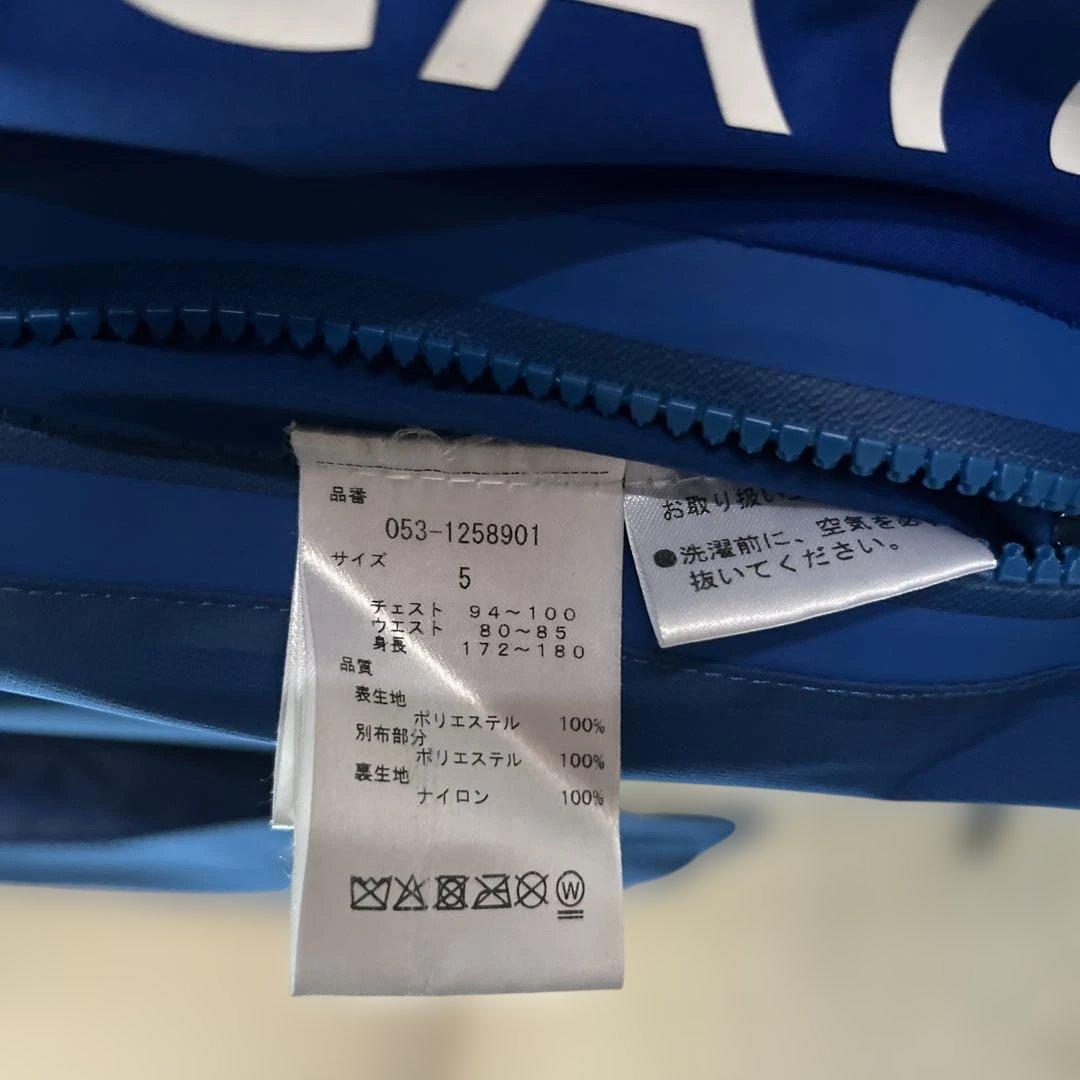 PEARLY GATES 青 ロゴ入り ベストサイズ5