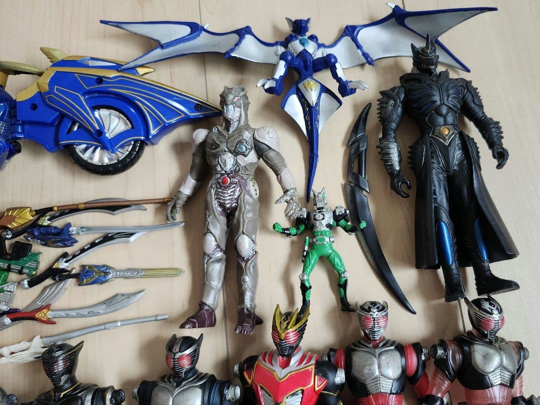 仮面ライダーソフビ フィギュアまとめてセットHardi