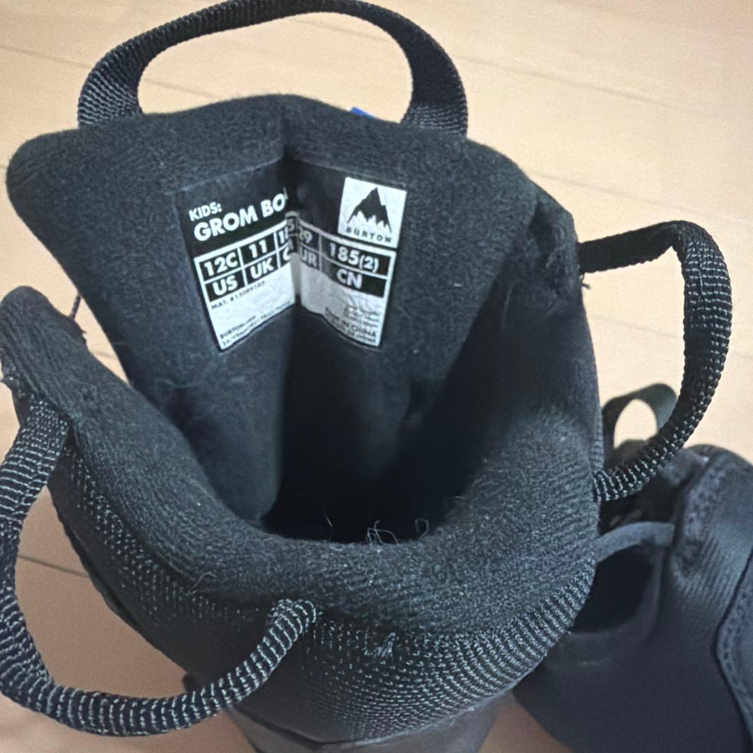 Burton GROM BOA子ども用スノーボードブーツ　18.5