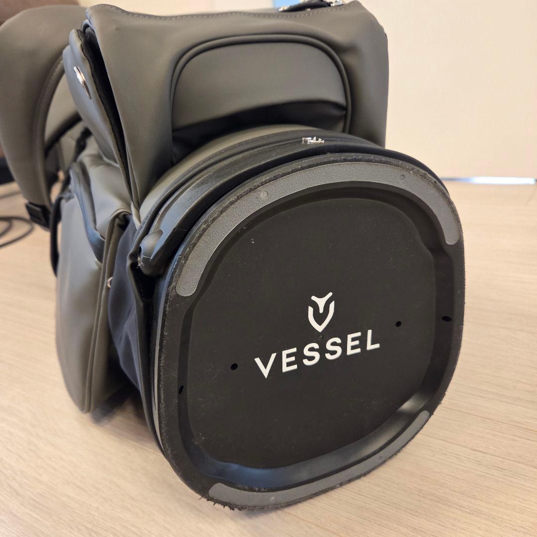 VESSELベゼル人気のグレー キャディバッグ美品player5.0　価格相談可