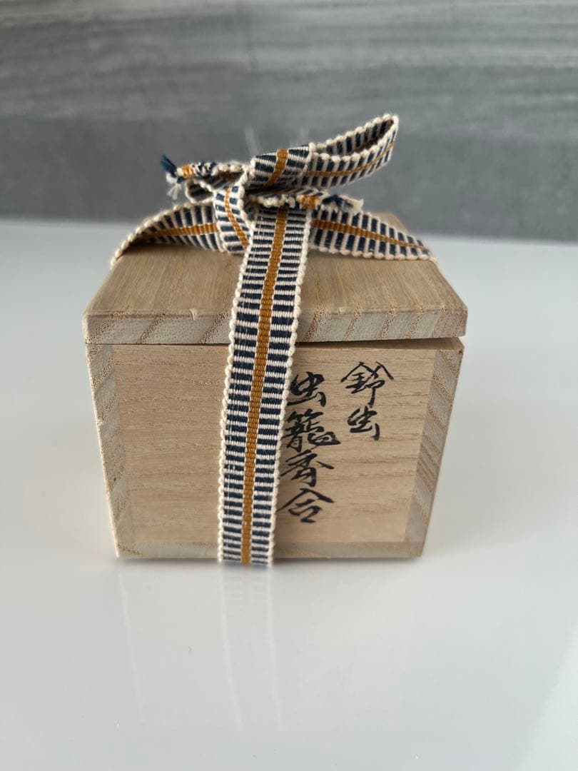 山中木製漆器　香合 螺鈿　鈴虫