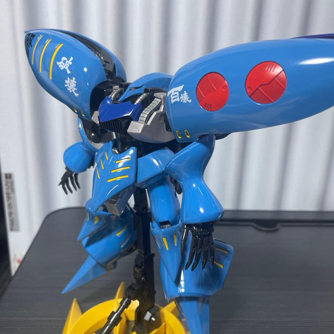 塗装済みジャンク品MG1/100キュベレイ、MG1/100キュベレイアンべリール
