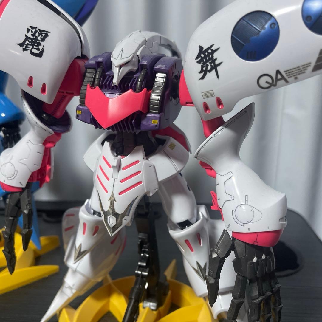 塗装済みジャンク品MG1/100キュベレイ、MG1/100キュベレイアンべリール