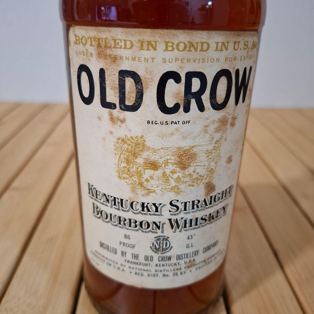 古酒 OLD CROW オールド クロウ バーボン ウイスキー