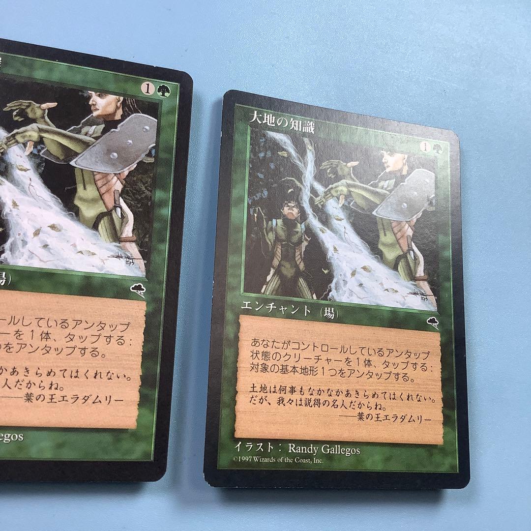 *バラ売り可* 大地の知識/Earthcraft TMP日本語2枚セット
