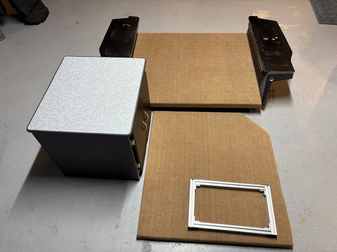 fjクルーザー 特注ベットキット　セット　車中泊