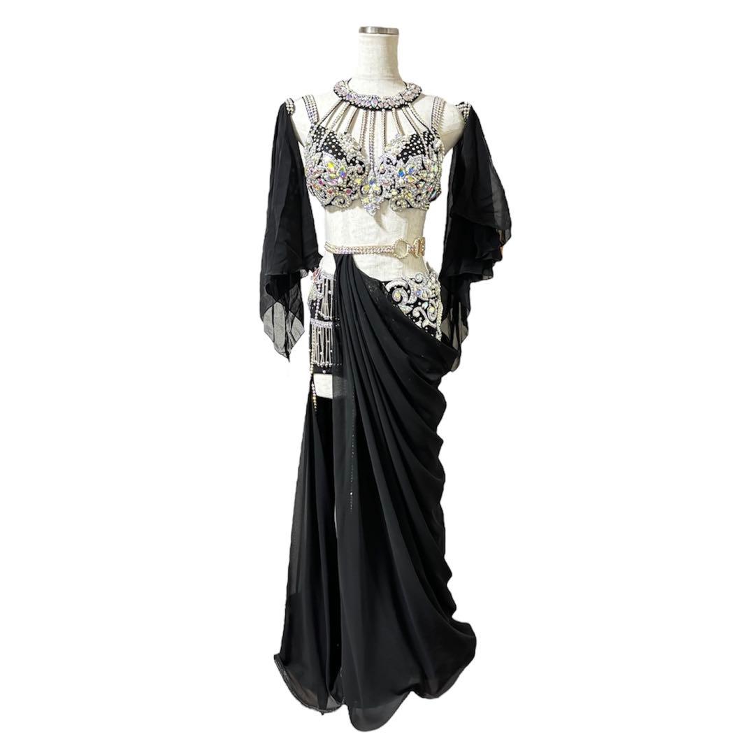 ベリーダンス コスチューム ブラックカラー