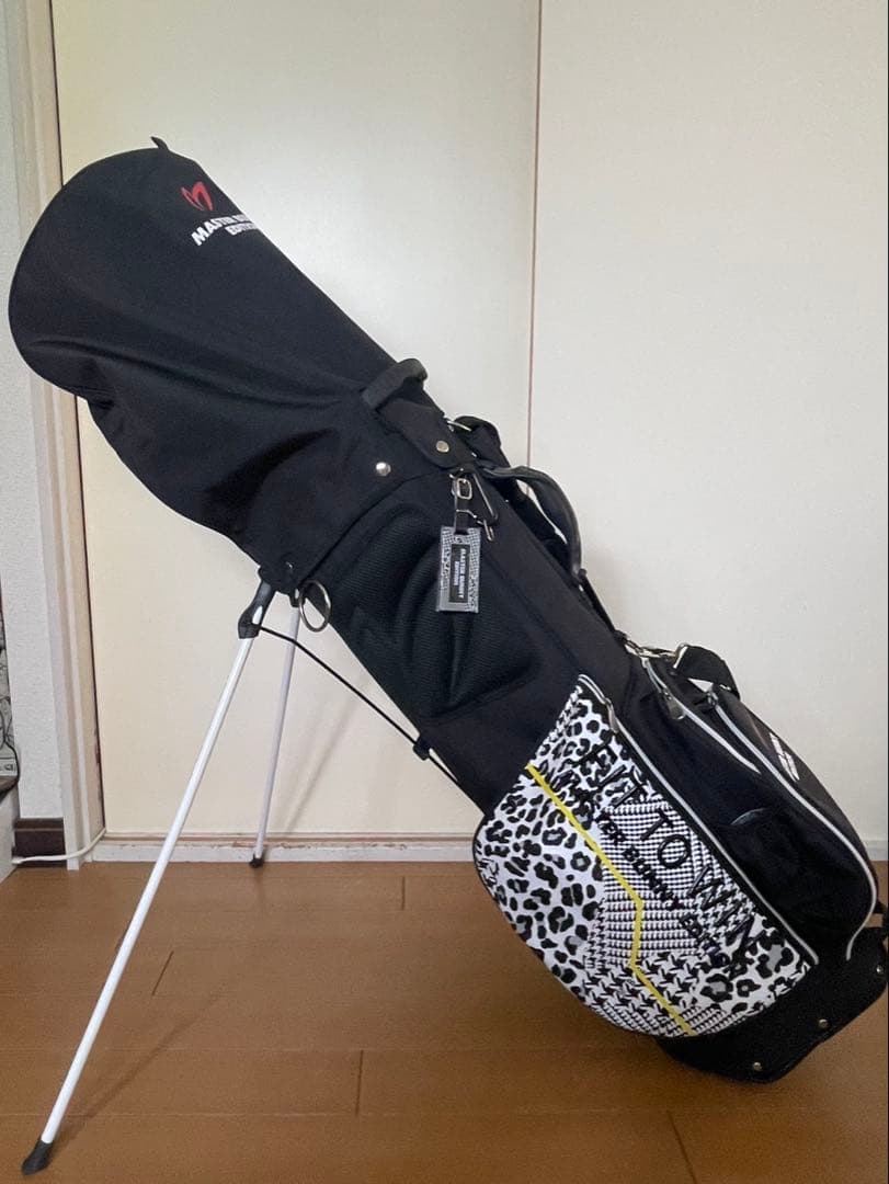 マスターバニーエディション スタンド式キャディバッグ レオパード柄 8.5型