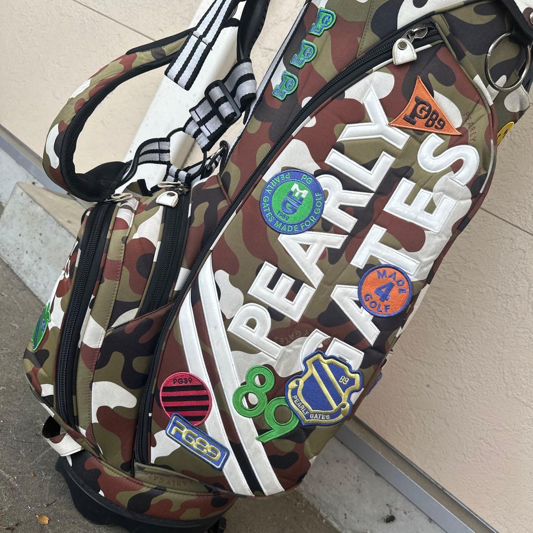 人気ワッペンキャディーバック