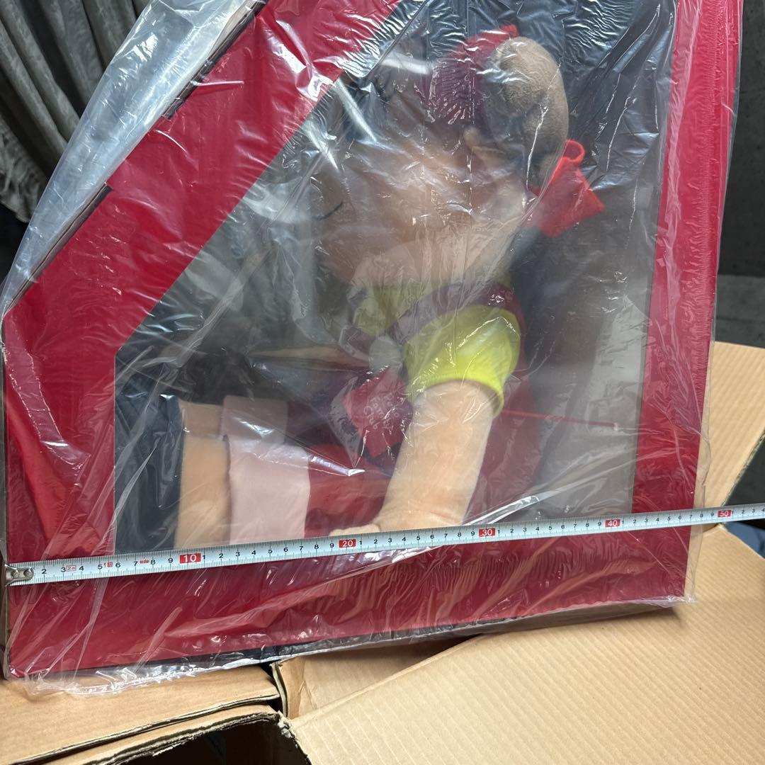 ペコちゃん 巨大ぬいぐるみ