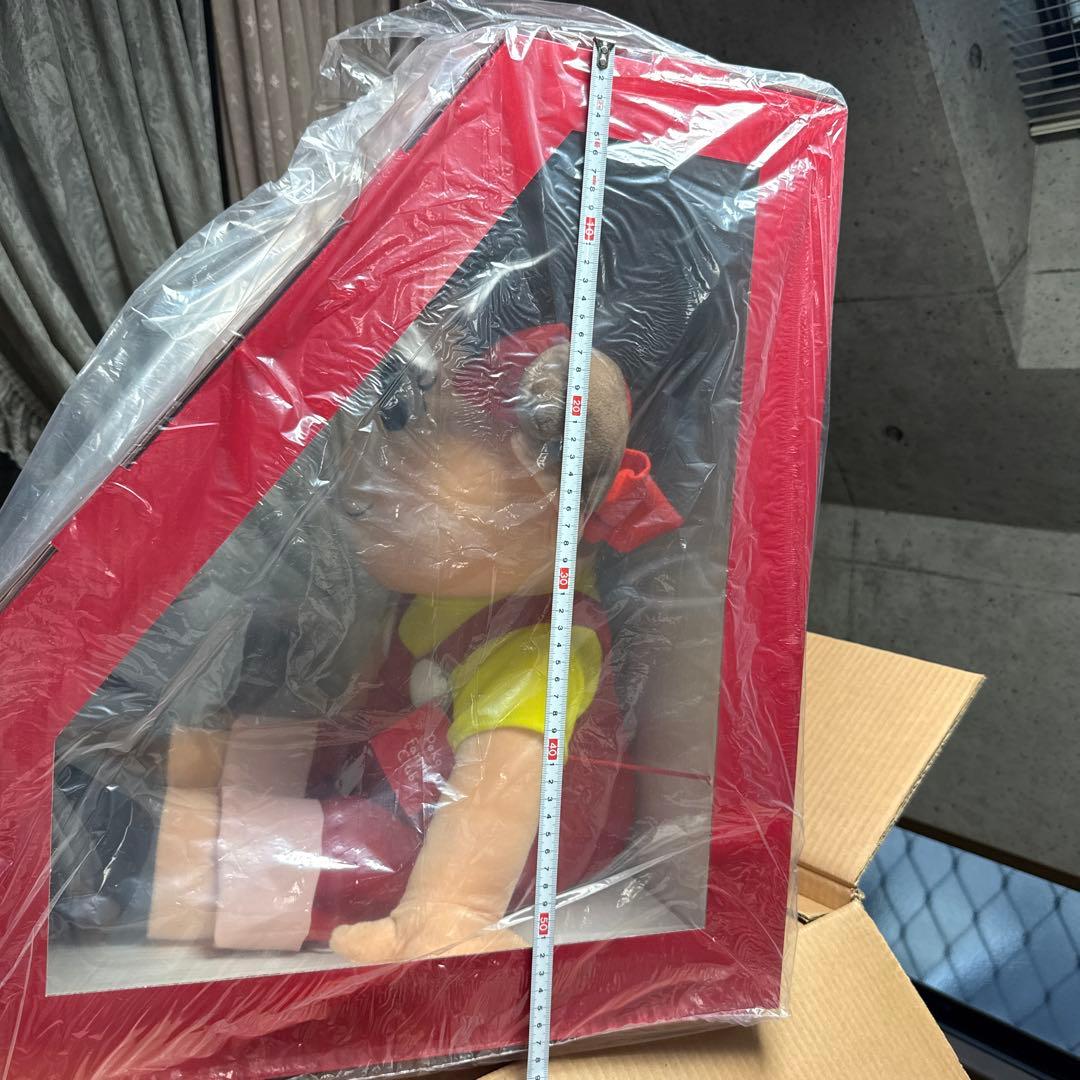 ペコちゃん 巨大ぬいぐるみ