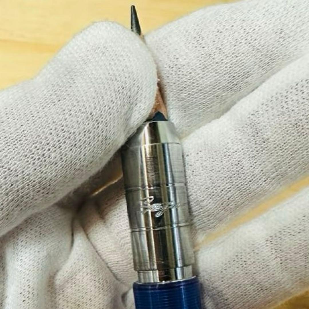 銀座 五十音 ミミック ブルーベリー ショート軸 鉛筆補助軸