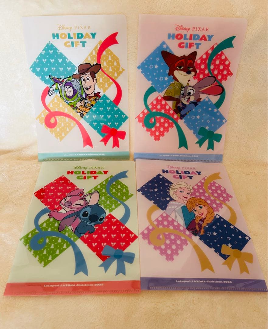 ディズニーストア立川限定商品ぬいぐるみセット＆ノベルティコンプリートセット