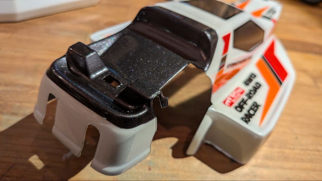 KYOSHO ターボオプティマミッドスペシャル　パール塗装ボディキット