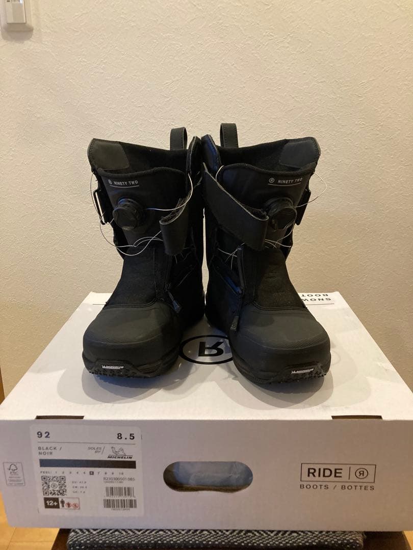 ride ライド スノーボードブーツ　THE 92　23-24モデル 黒
