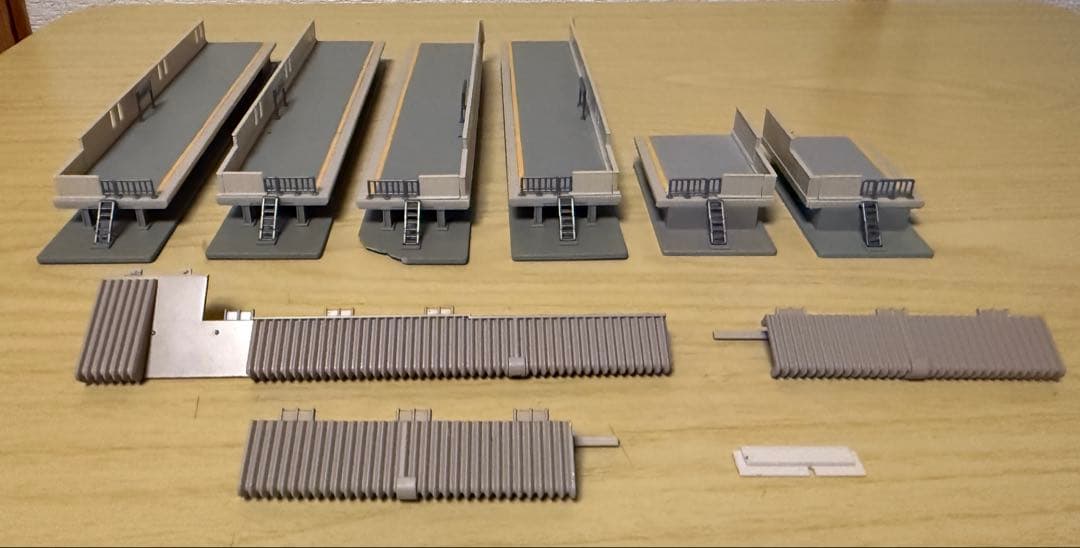 【ジャンク】KATO 近郊形対向式ホームセット　他、複数セット