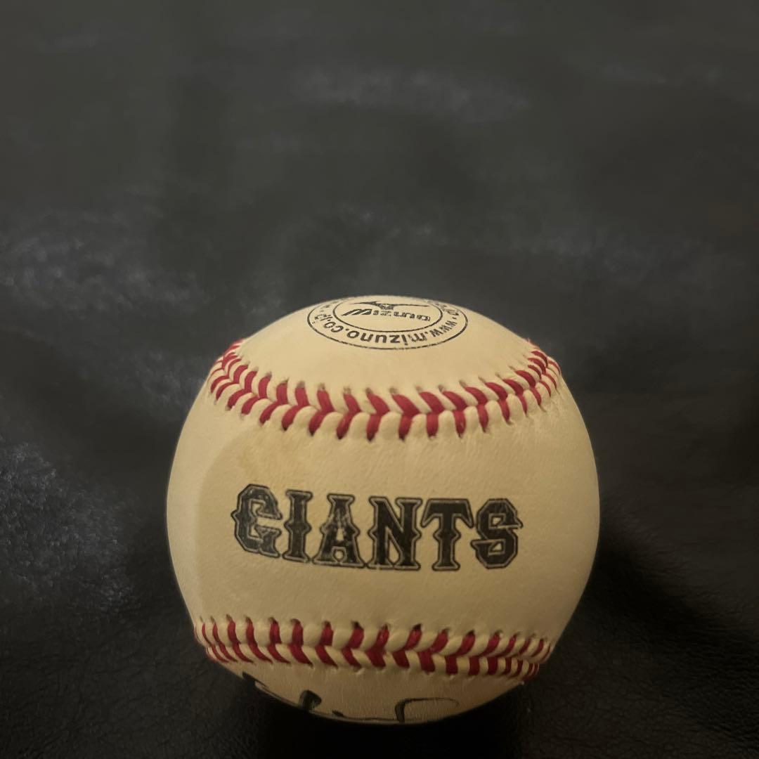 GIANTS 長野久義　投げ入れサインボール　巨人