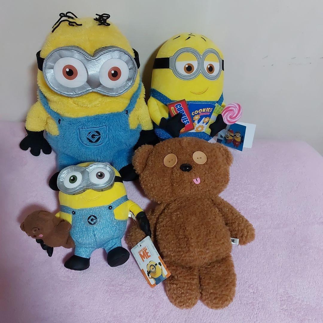 ミニオンボブとティムのぬいぐるみセット