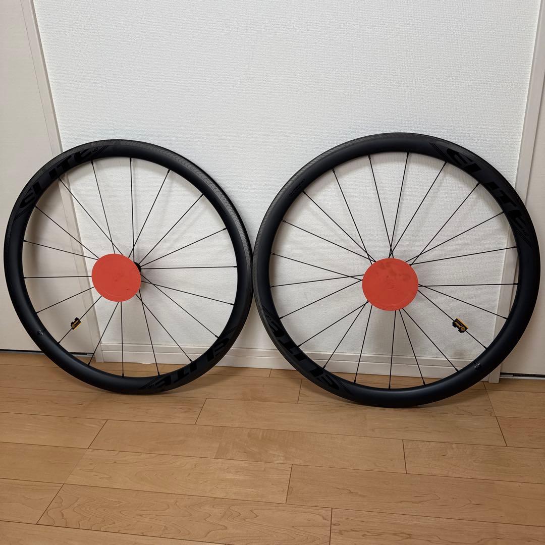 Elitewheels Edge 40 リムブレーキ　カーボンホイール