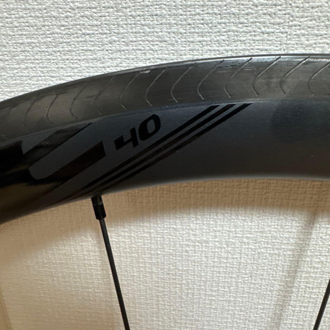 Elitewheels Edge 40 リムブレーキ　カーボンホイール