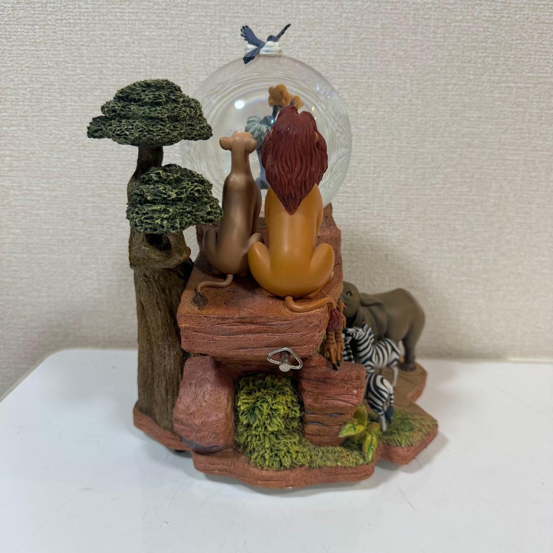 ディズニー ライオンキング スノーグローブ スノードーム オルゴール