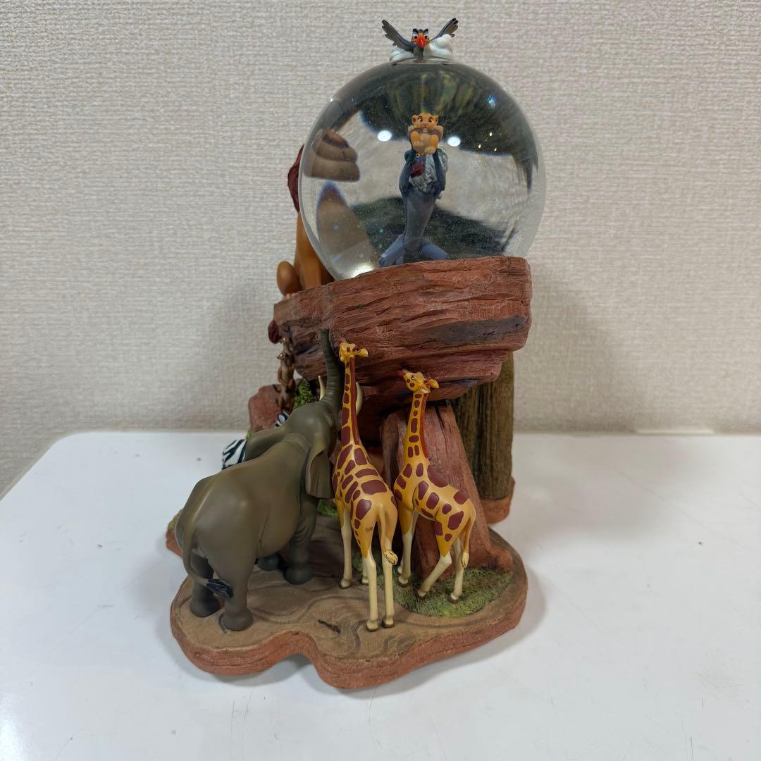 ディズニー ライオンキング スノーグローブ スノードーム オルゴール