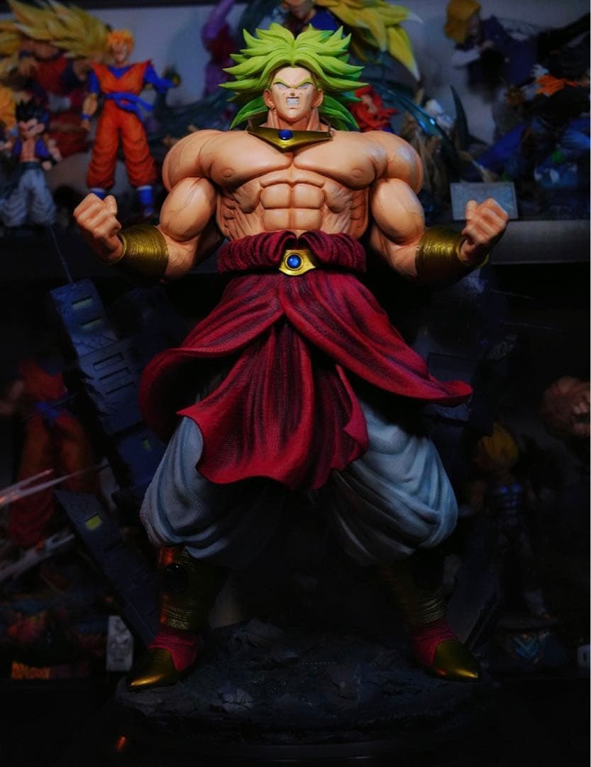 ドラゴンボール 1／４スケール ブロリー フィギュア ガレージキット