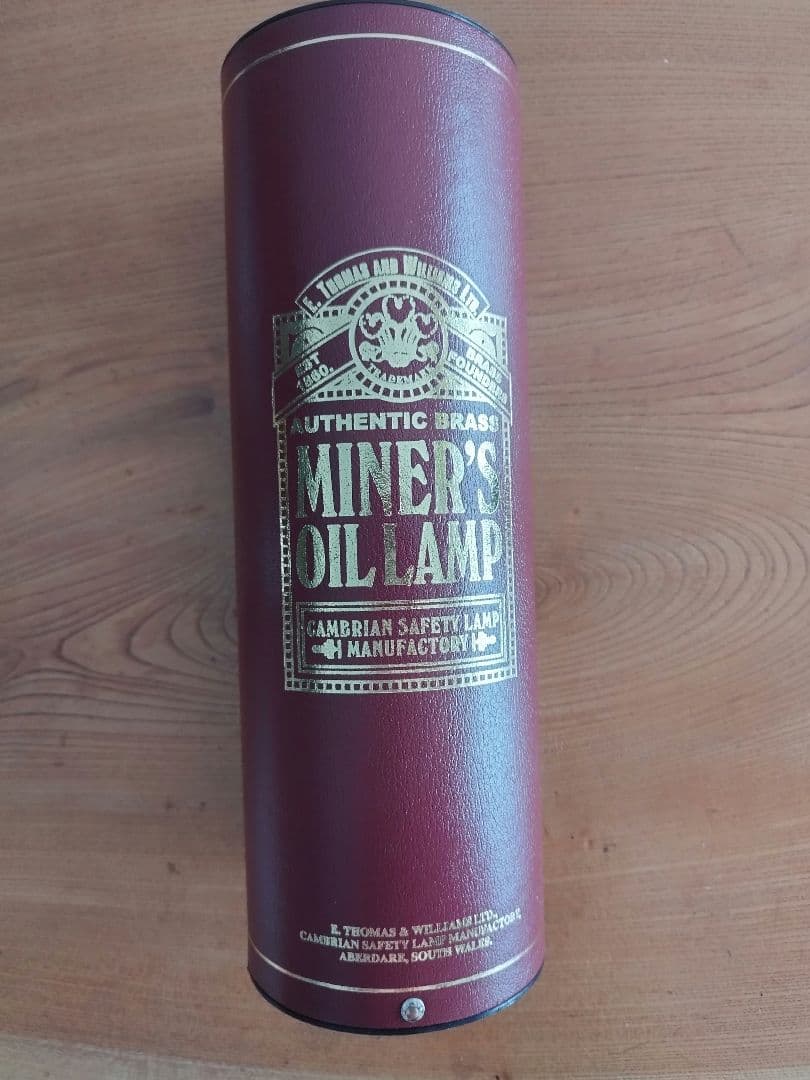 E.THOMAS & WILLIAMS LTD オイルランプ 真鍮 新品未使用