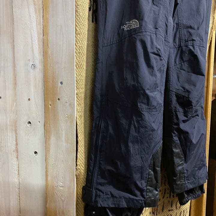 【美品】ノースフェイス  ナイロンパンツ ボード スキーウェア Lサイズ 黒
