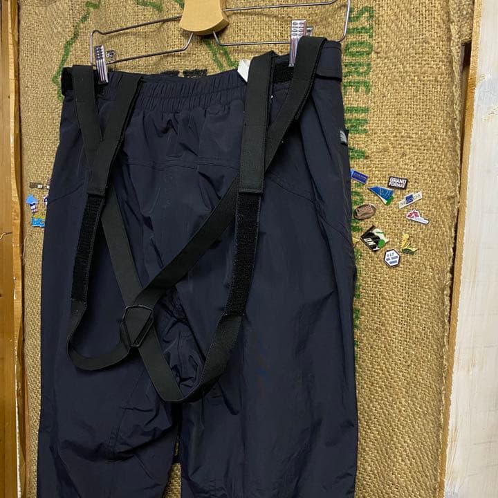 【美品】ノースフェイス  ナイロンパンツ ボード スキーウェア Lサイズ 黒