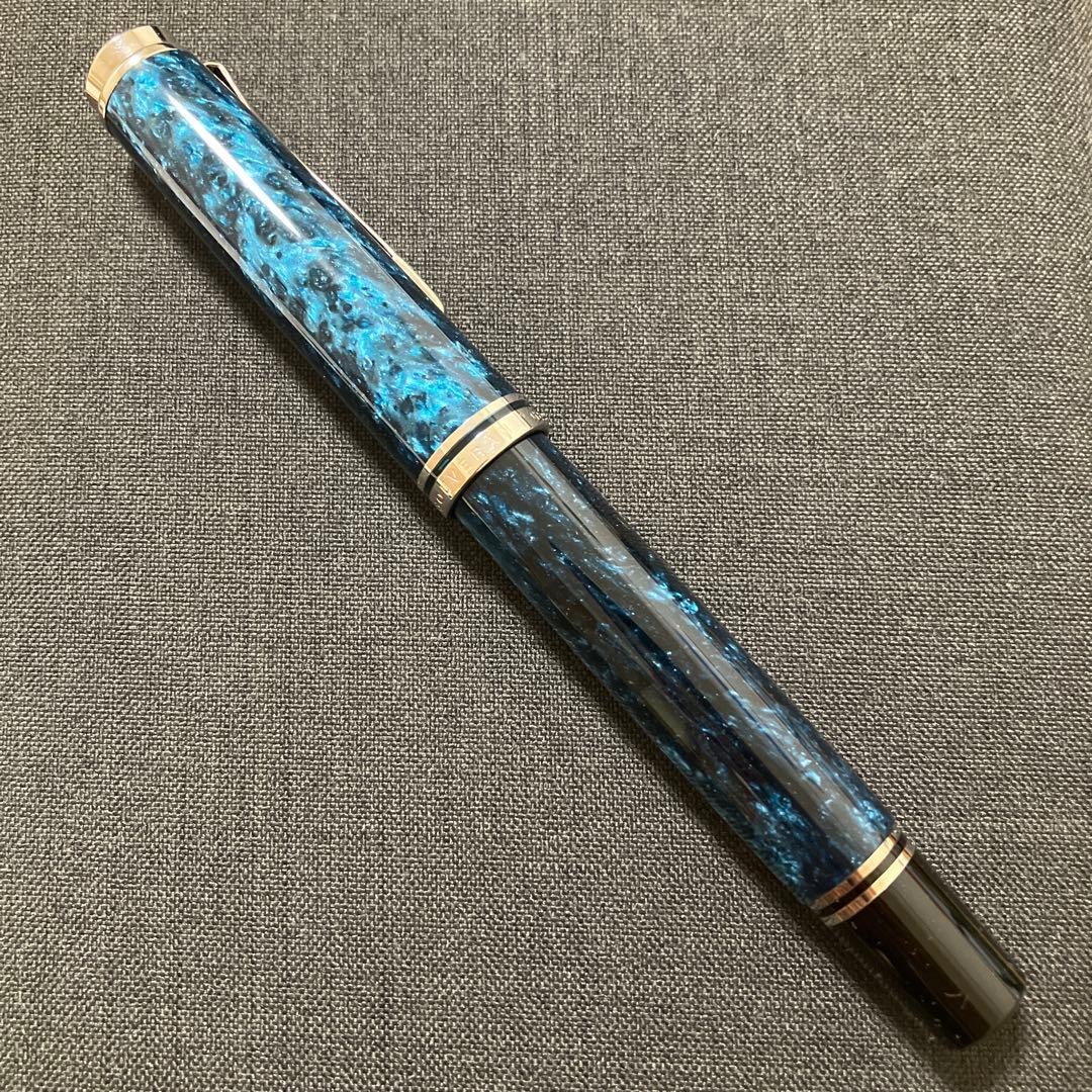 ペリカン オーシャンスワール 万年筆 EF 限定