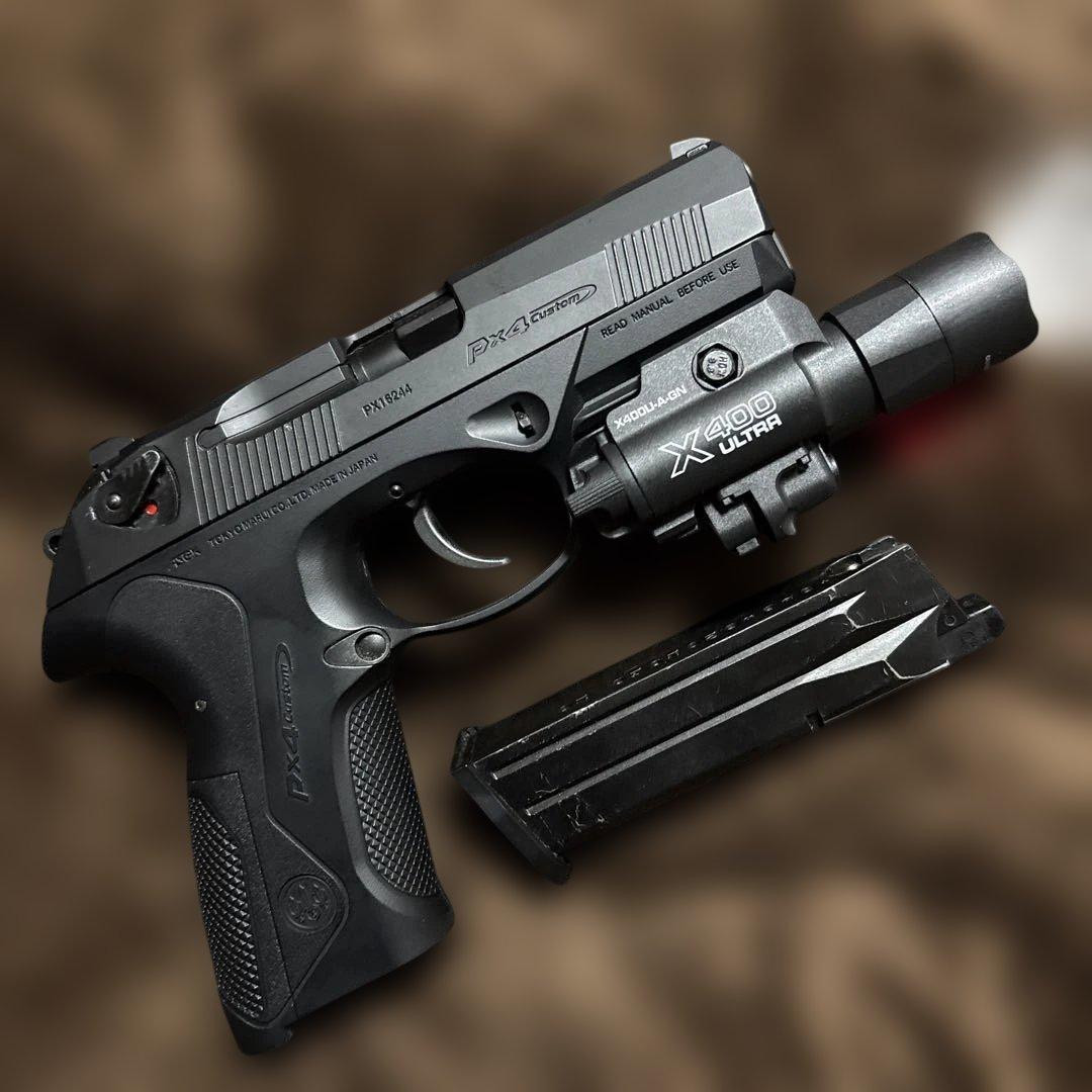 美品 東京マルイ ガスブローバック Px4 外装カスタム m9a1 好きな方にも