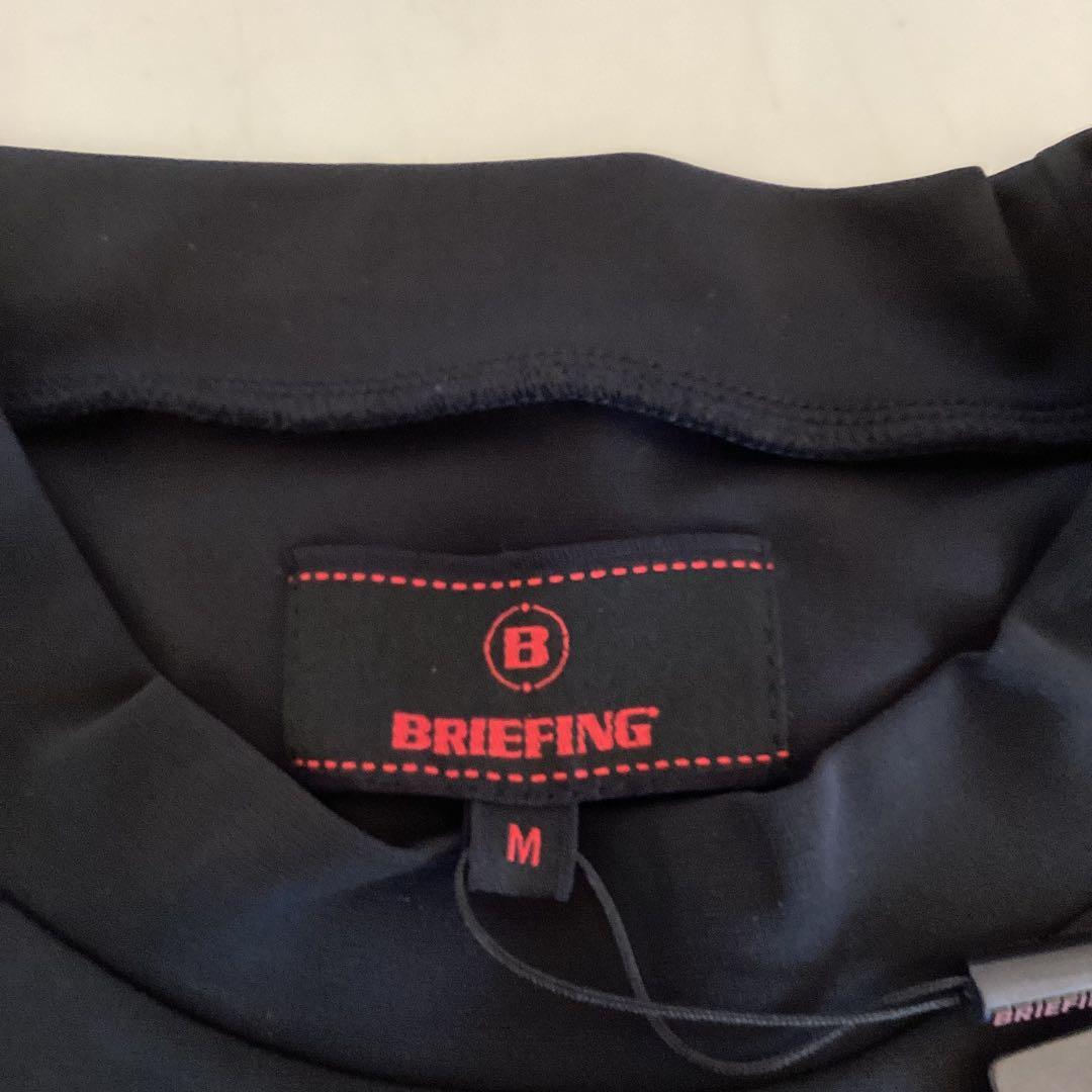 新作　BRIEFING MINI 3D LOGO HIGHNECK ブラックM