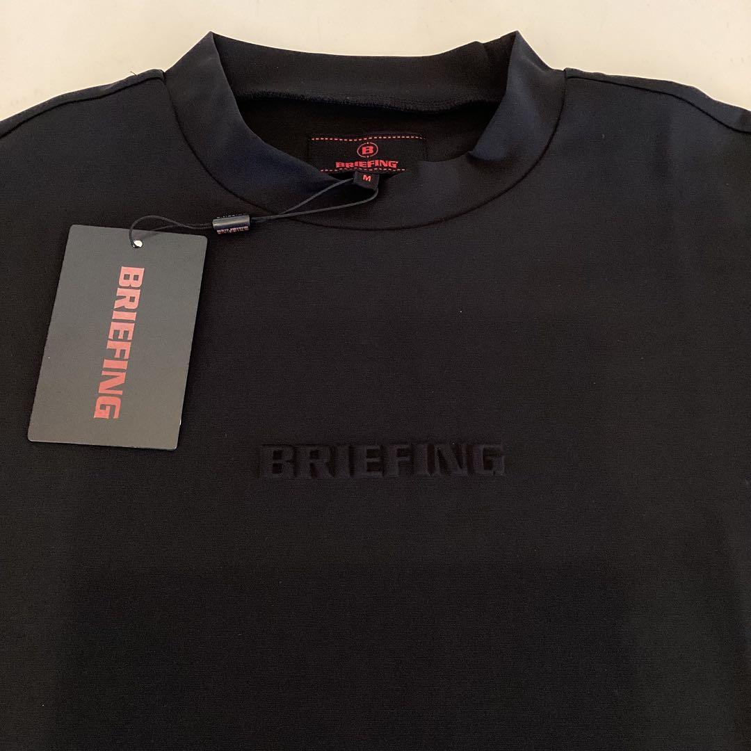 新作　BRIEFING MINI 3D LOGO HIGHNECK ブラックM