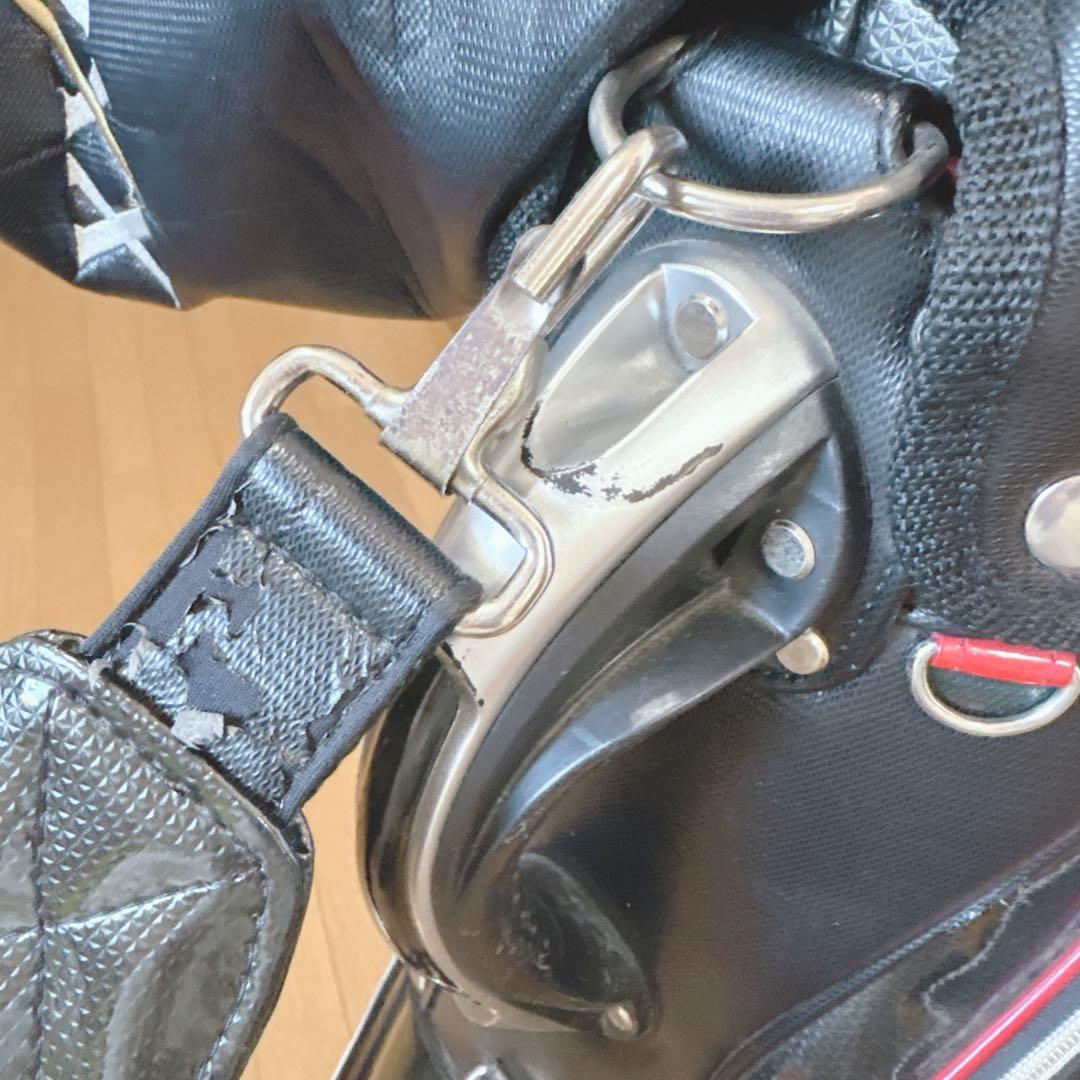 K443 XXIO GGC-X091 スポーツモデル ブラック キャディバッグ