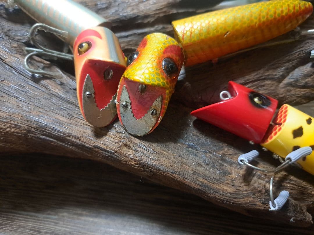 ヘドン　HEDDON　KING ZIG-WAG　テディベア　グラスアイ