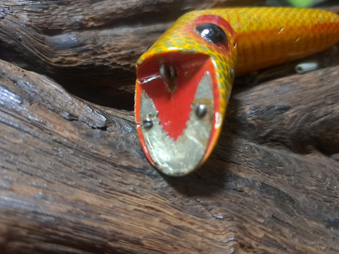 ヘドン　HEDDON　KING ZIG-WAG　テディベア　グラスアイ