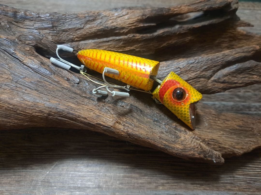 ヘドン　HEDDON　KING ZIG-WAG　テディベア　グラスアイ