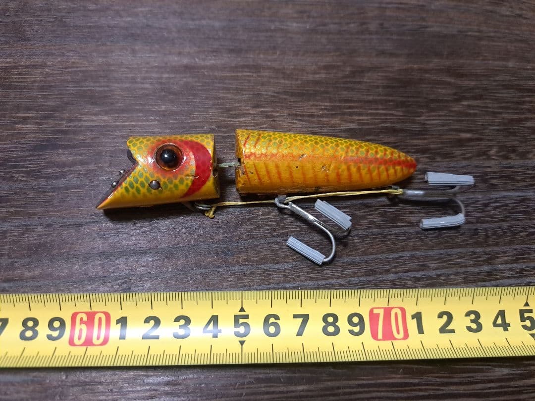 ヘドン　HEDDON　KING ZIG-WAG　テディベア　グラスアイ