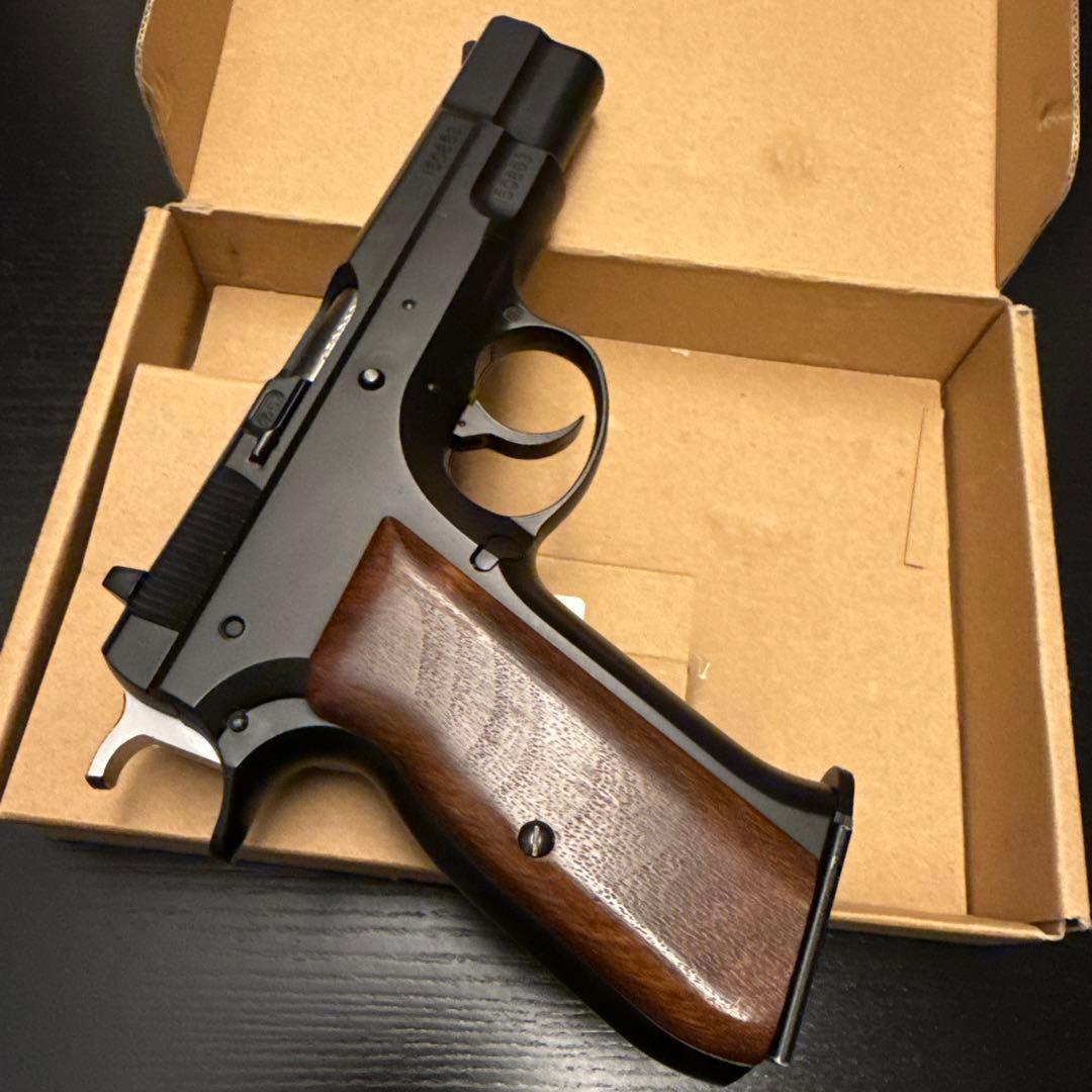 マルシン CZ75 dual maxi 木製グリップ Ver.2.0 ガスガン